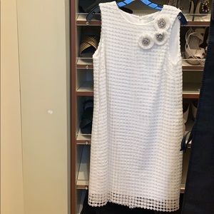 White badgley mishka dress